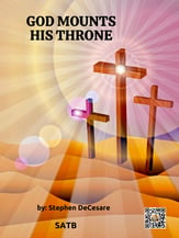 God Mounts His Throne SATB choral sheet music cover